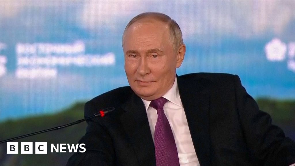 Watch: Putin discusses his 'favourite' US president