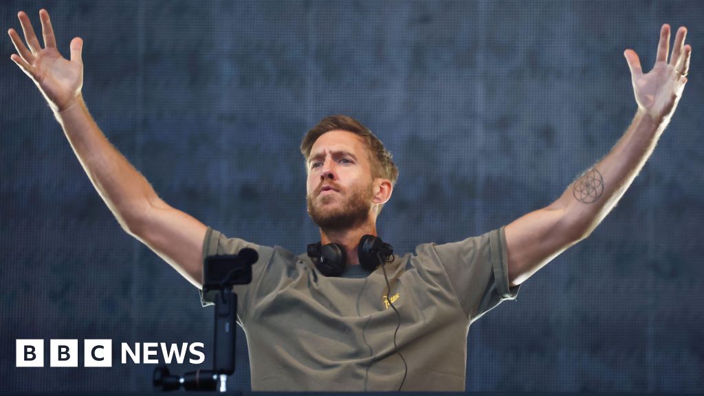**Headline:** Get ready for a summer spectacle as renowned Scottish DJ Calvin Harris is set to electrify the national football stadium, Hampden Park, on August 1st.