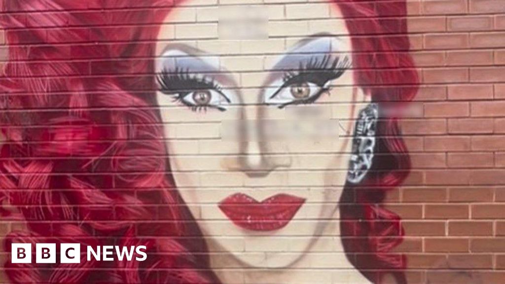 Manchester Gay Village mural defaced with homophobic graffiti