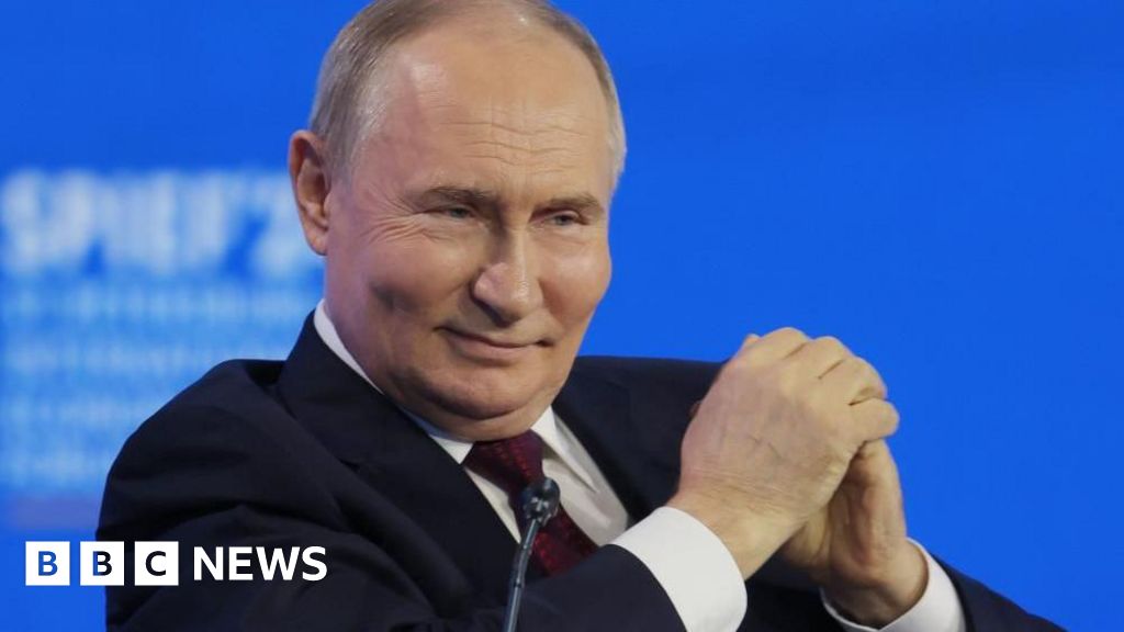 Confident Putin warns Europe is ‘defenceless’ – BBC News