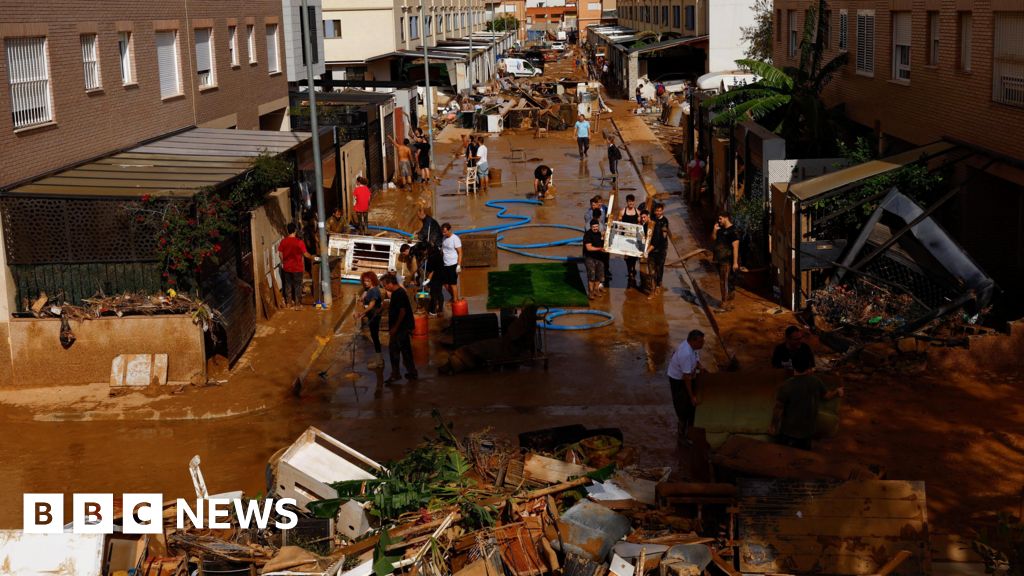 Before and after images show devastating impact