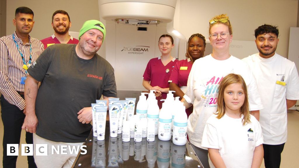 Charity donates skincare to radiotherapy patients in Northampton