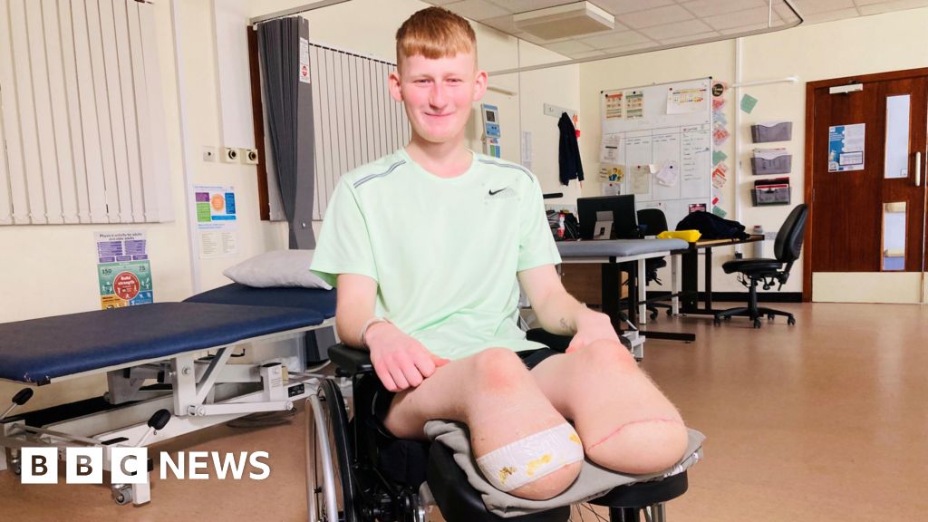 Teenager who lost his legs in crash will never forgive driver