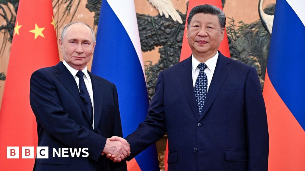 Russia's Putin hails 'unprecedented' ties with China at talks in Beijing