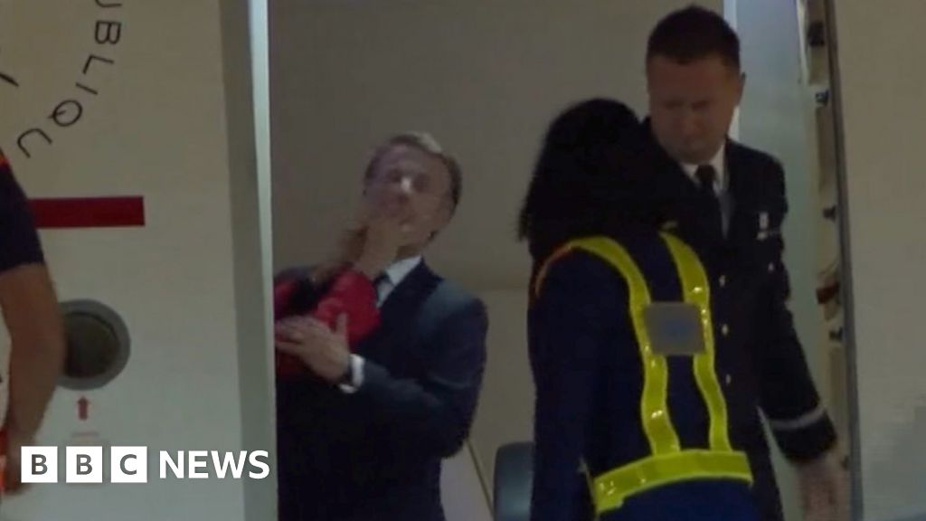 Watch: Push in the face by wife was joke not domestic dispute, says Macron