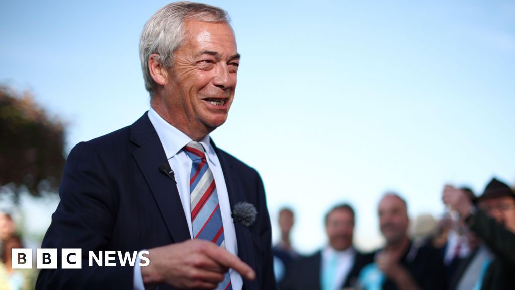 Farage celebrates 'unprecedented' election results, as Labour and Tories digest losses