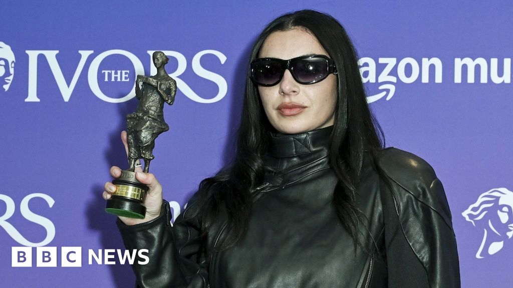 'I'm hardly Bob Dylan': Charli XCX wins songwriter of the year