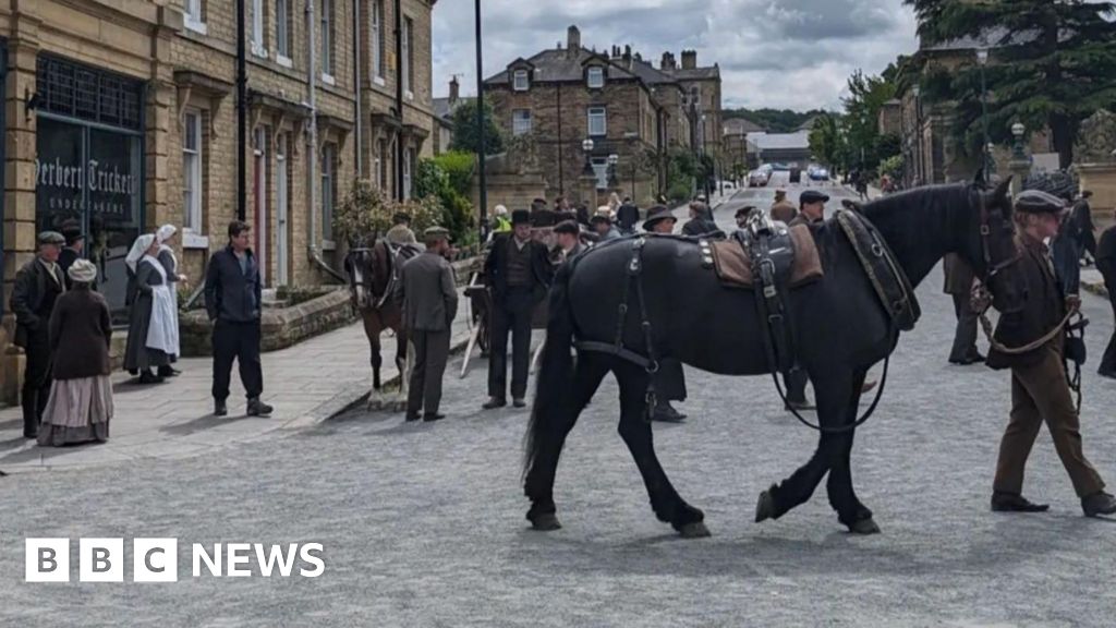 Saltaire: Film crews and actors spotted in historic village