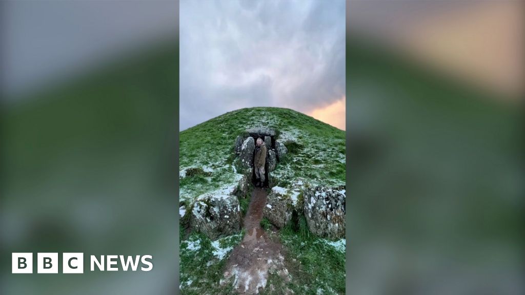 Social media trend leads to painting on sacred sites
