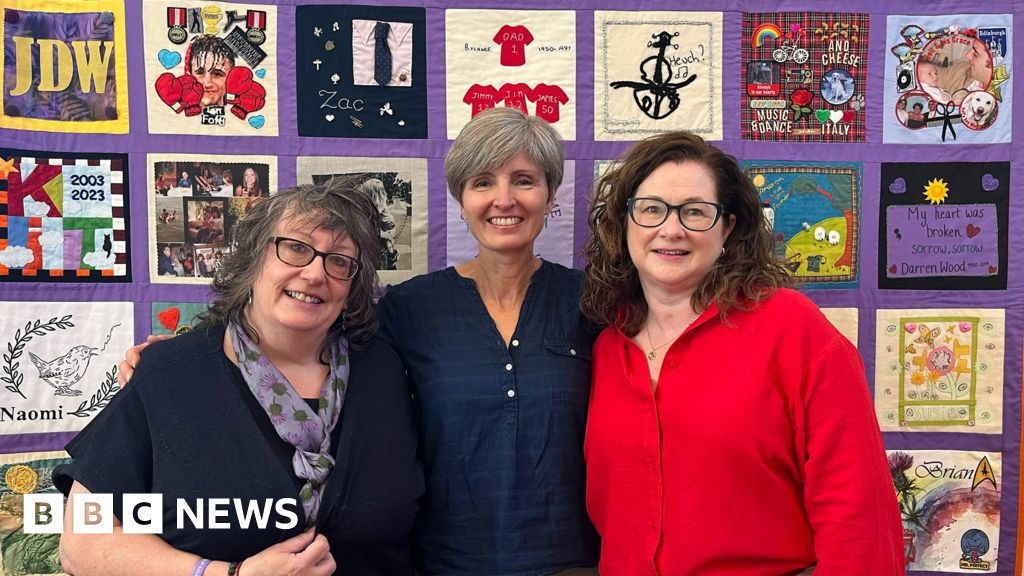 Stitched with love: Suicide memorial quilt brings comfort to bereaved