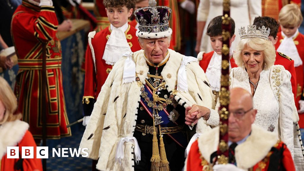 Watch: Pomp and ceremony as King delivers speech in Parliament