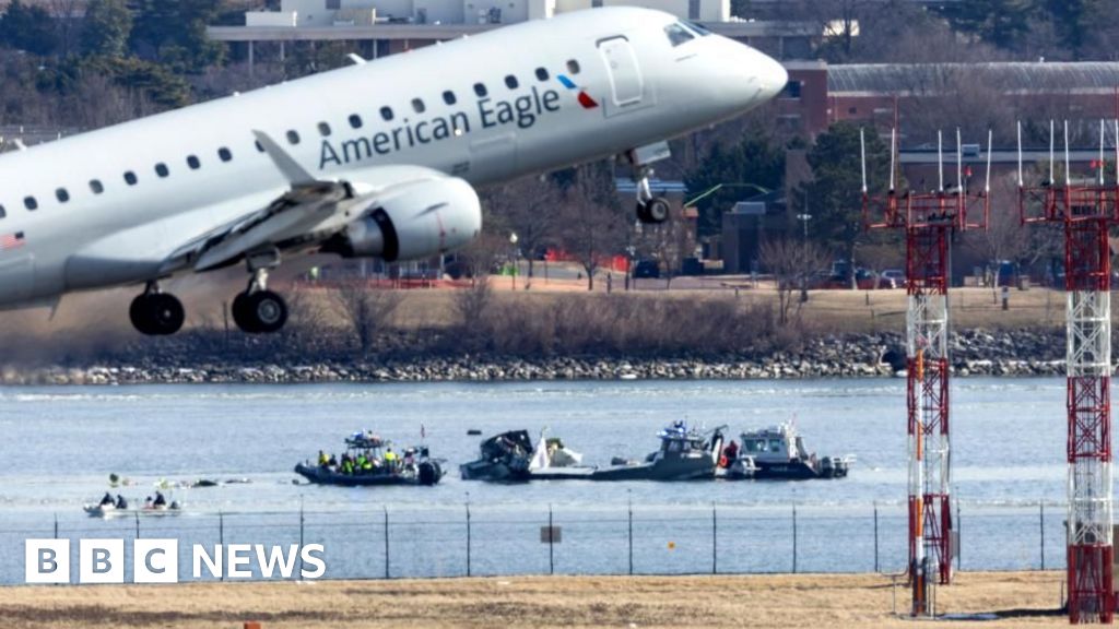 Airport re-opens as plane crash recovery work carries on