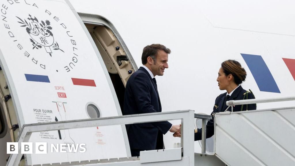 Cyclone Chido: Emmanuel Macron lands in cyclone-hit Mayotte - BBC.com