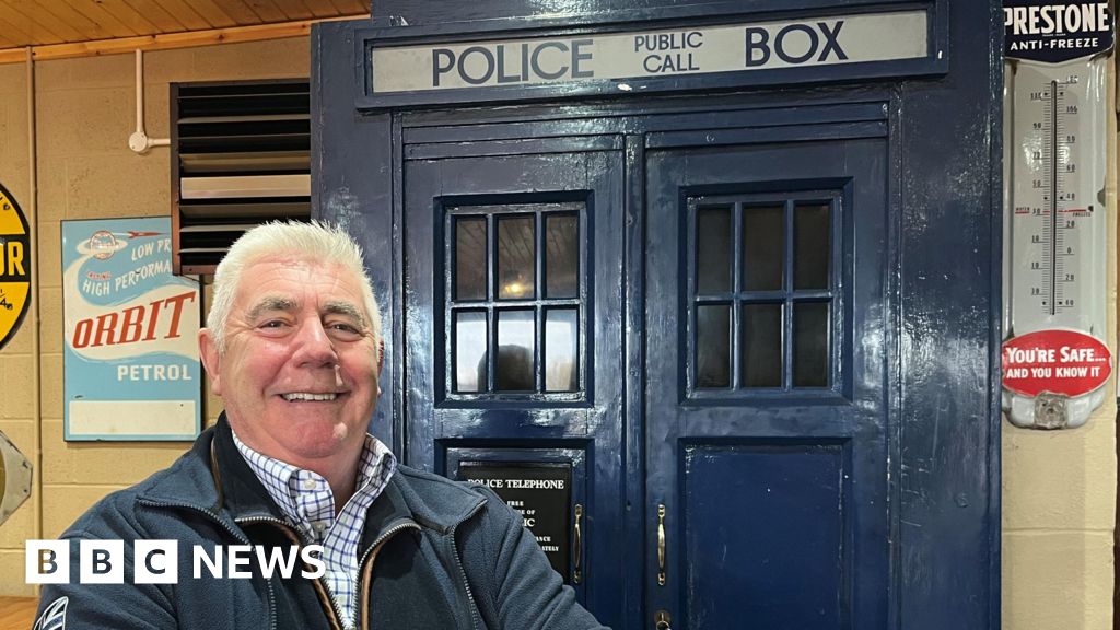 Doctor Who: The Coxhoe man who thought 'why not buy a Tardis?' 