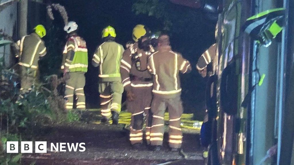 Firefighters Respond to Large Blazes in Harpenden, Wausau, Windsor