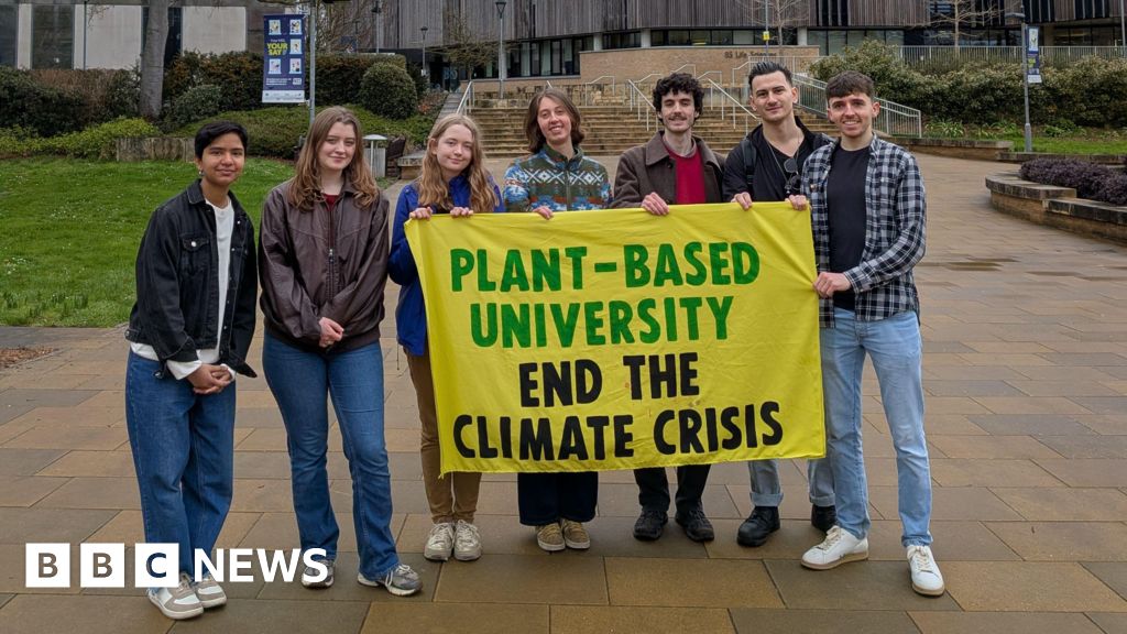 Students vote for plant-based menus at university