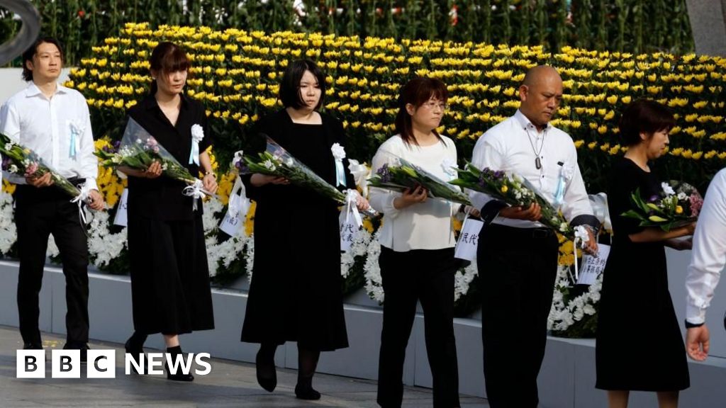 Watch: Ceremony marks 80th anniversary of atomic bombing