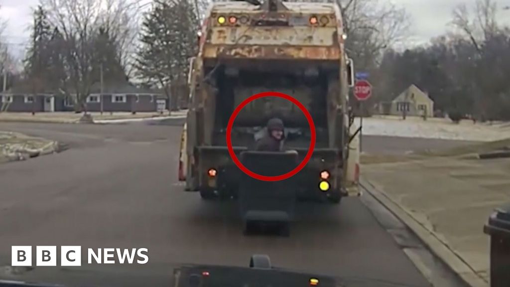 Suspect discovered in trash bin after evading police in Ohio