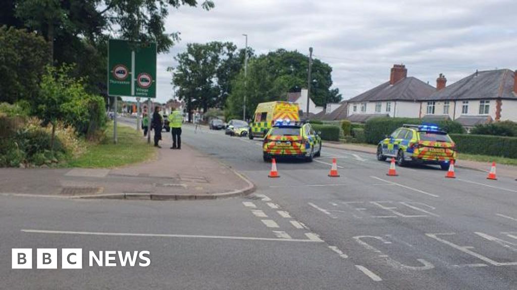 Police Motorcyclist Taken To Hospital After Birstall Crash