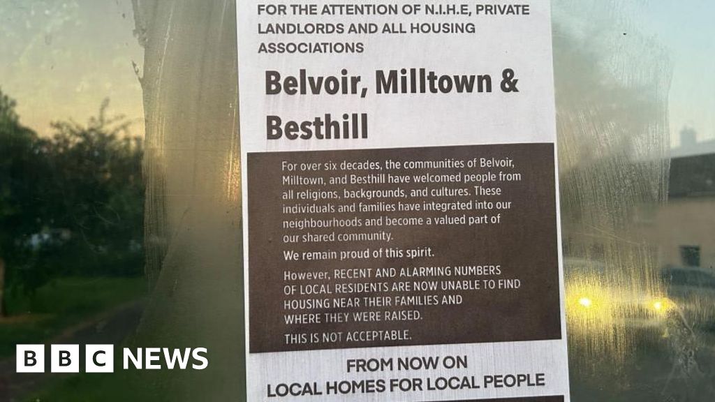 South Belfast 'Local Homes for Local People' Posters Condemned, Police Seek Removal