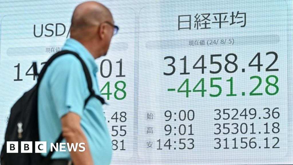 Japan’s Nikkei plunges as global stock markets drop