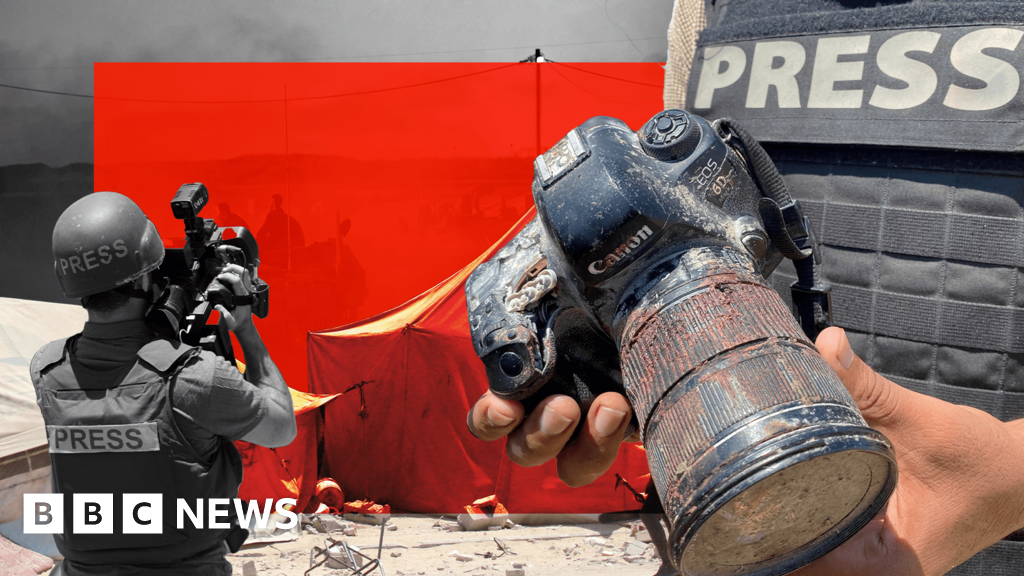 'Exhausted, hungry, and scared': What it's like to be a journalist in Gaza