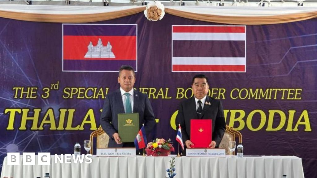 Thailand en Cambodja komen na weken van dodelijke botsingen een staakt-het-vuren overeen