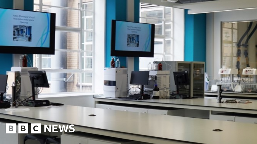 Aston University’s new £3.3m pharmacy laboratory opens