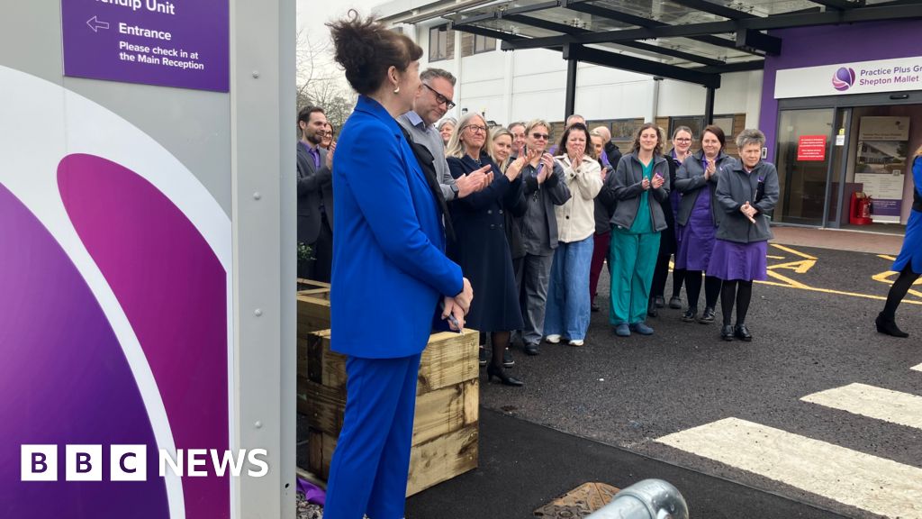 Shepton Mallet hospital opens new outpatient unit