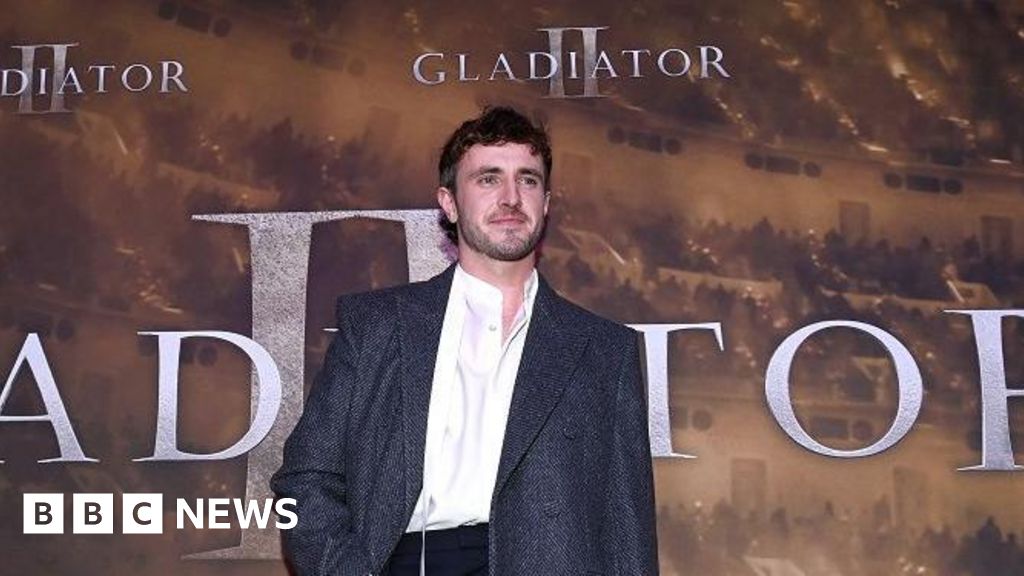 Gladiator II: Paul Mescal at Dublin premiere