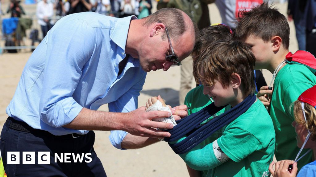 Prince William Visits His Homelessness Project In Newquay