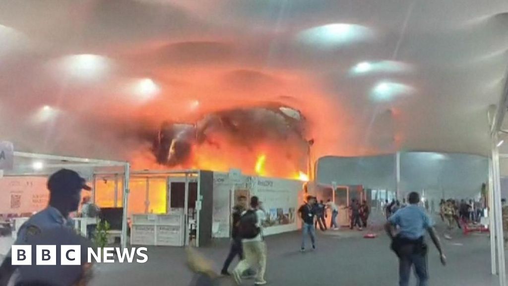 COP30 climate talks evacuated after fire breaks out