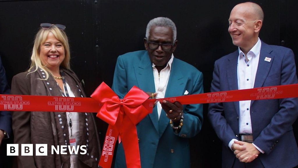 EastEnders actor reopens historic film facilities at Elstree
