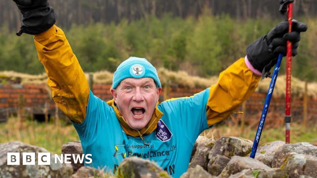 Man climbs Pen y Fan for 742nd time to raise awareness of bowel cancer