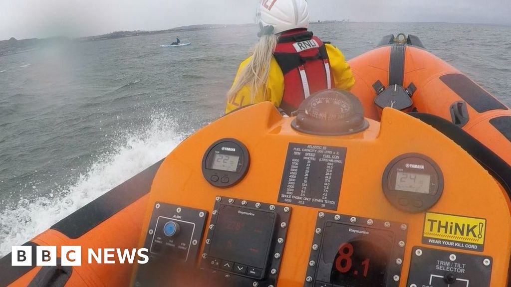 Paddleboarder Rescued 3km Offshore in Scotland