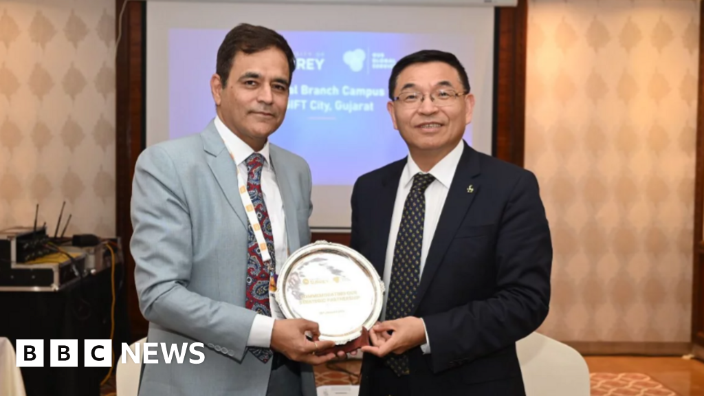 University of Surrey unveils plans for a campus in India  www.bbc.com