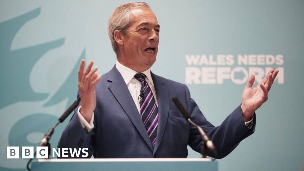 Reform leader Nigel Farages says 'too early' to outline Senedd policies