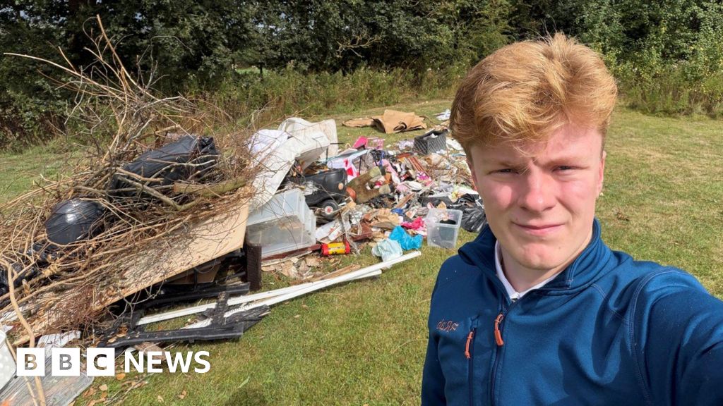 bbc.co.uk - Chris Young - Fly-tipping at Airedale Hospital helipad 'putting lives at risk