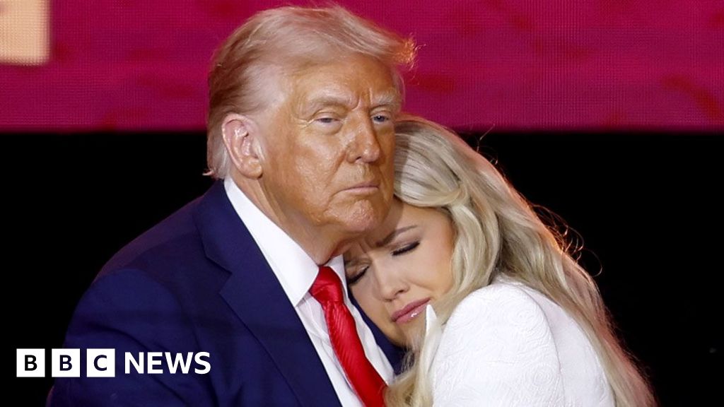 Trump hails Charlie Kirk as martyr as thousands fill memorial service