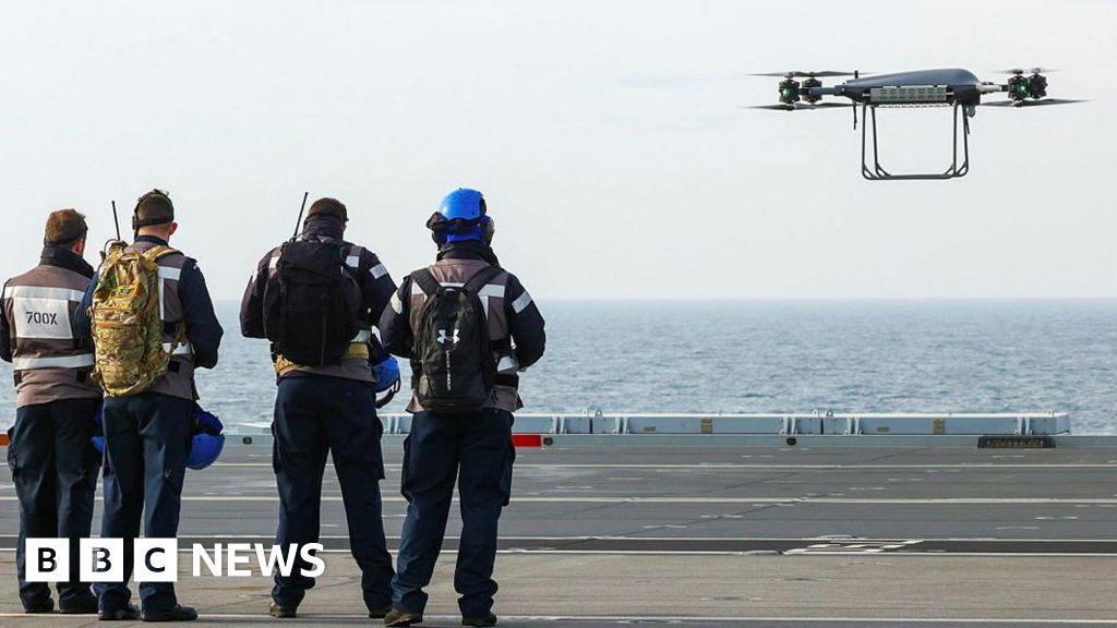 bbc.co.uk - Charlotte Cox - It's video game territory' - Royal Navy droner tester