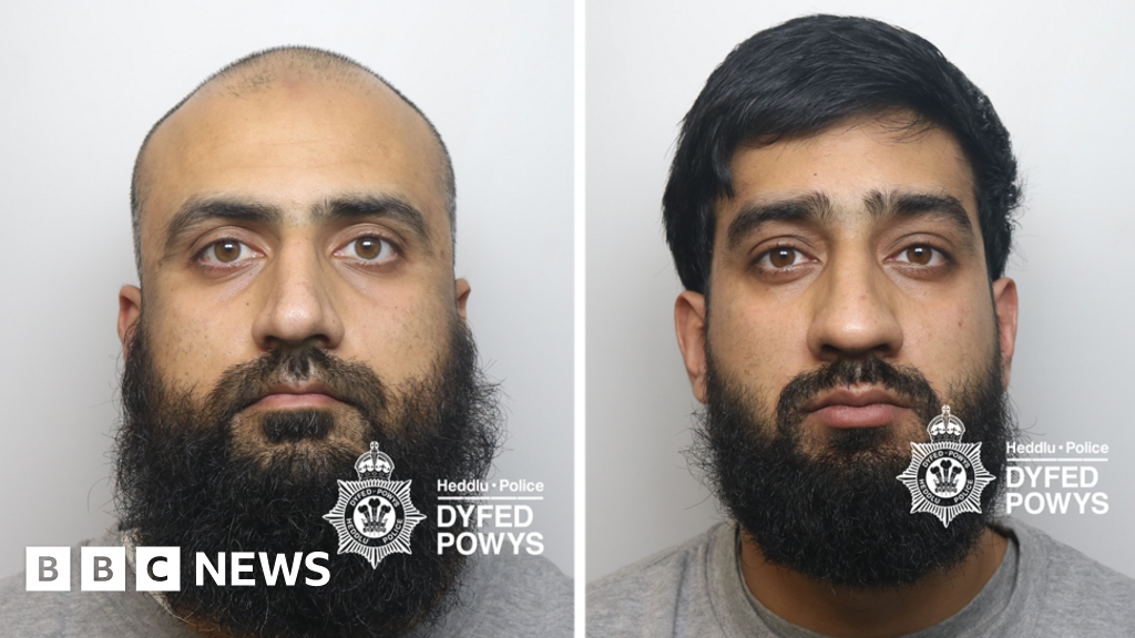 Brothers jailed for killing man and injuring his son while racing cars home