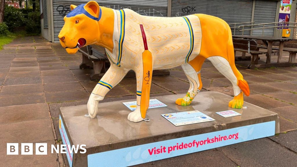 bbc.co.uk - Victoria Scheer - Pride of Yorkshire sculpture trail to aid Sheffield hospital