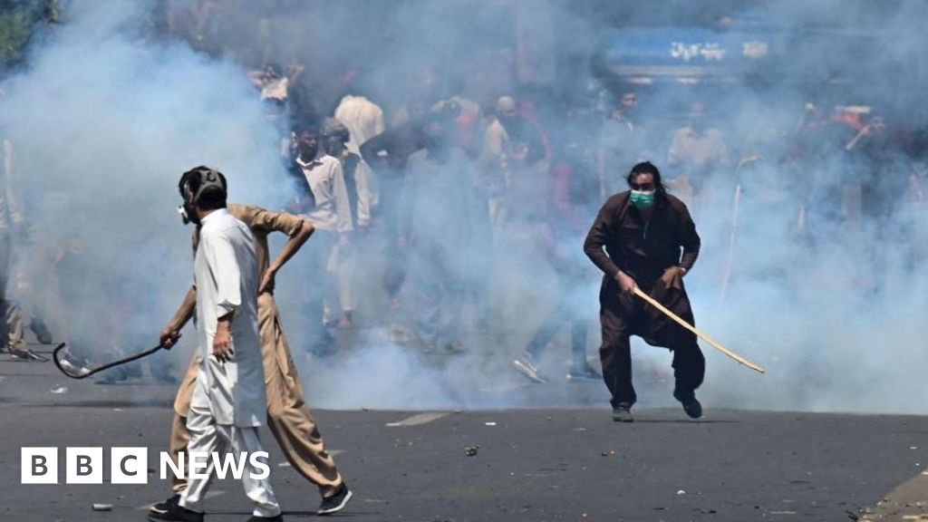 Pakistan jails 108 of Imran Khan's party members