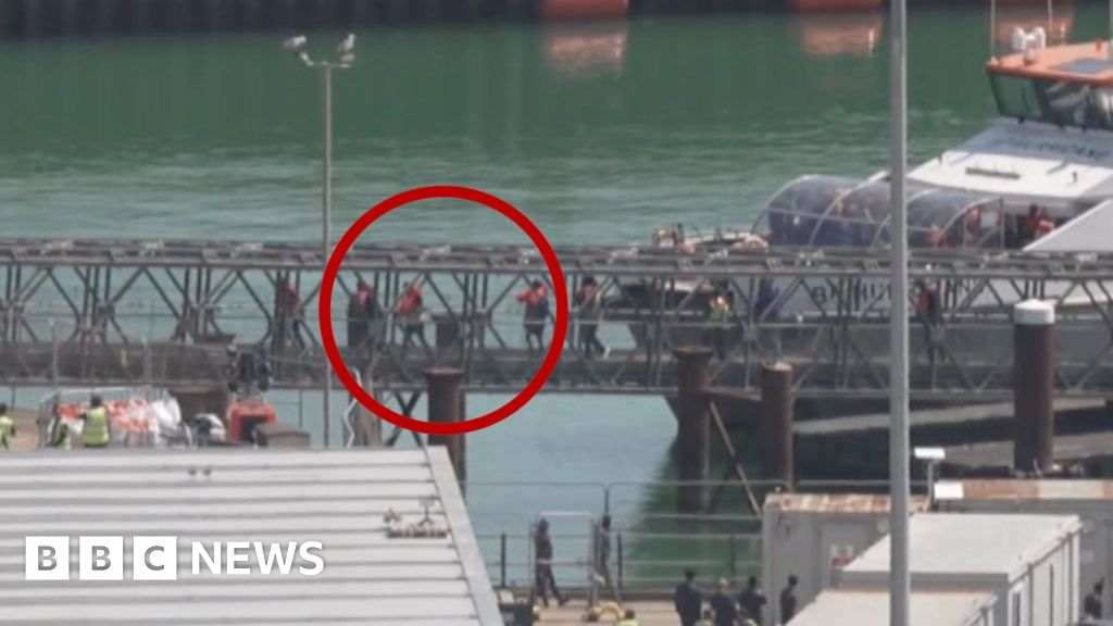 Watch: BBC sees Border Force take migrants to Dover from Channel