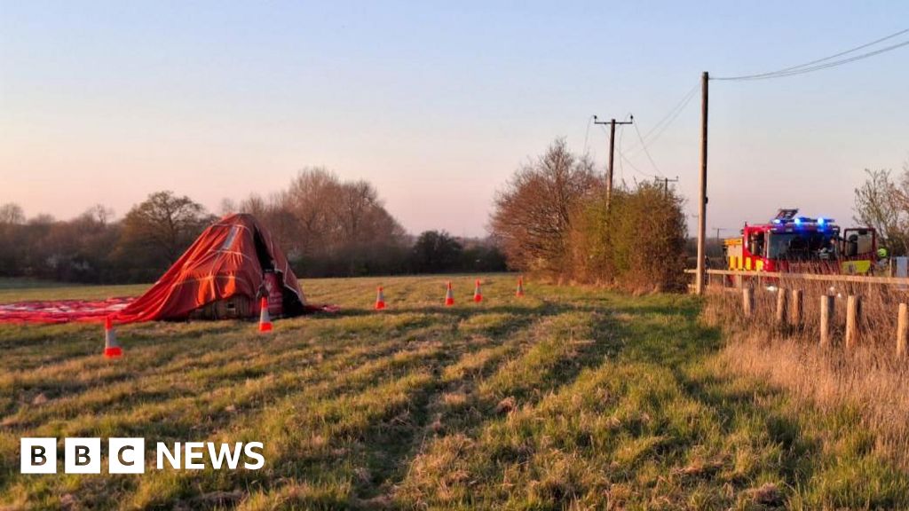 Earls Colne hot air balloon passenger suffered electric shock