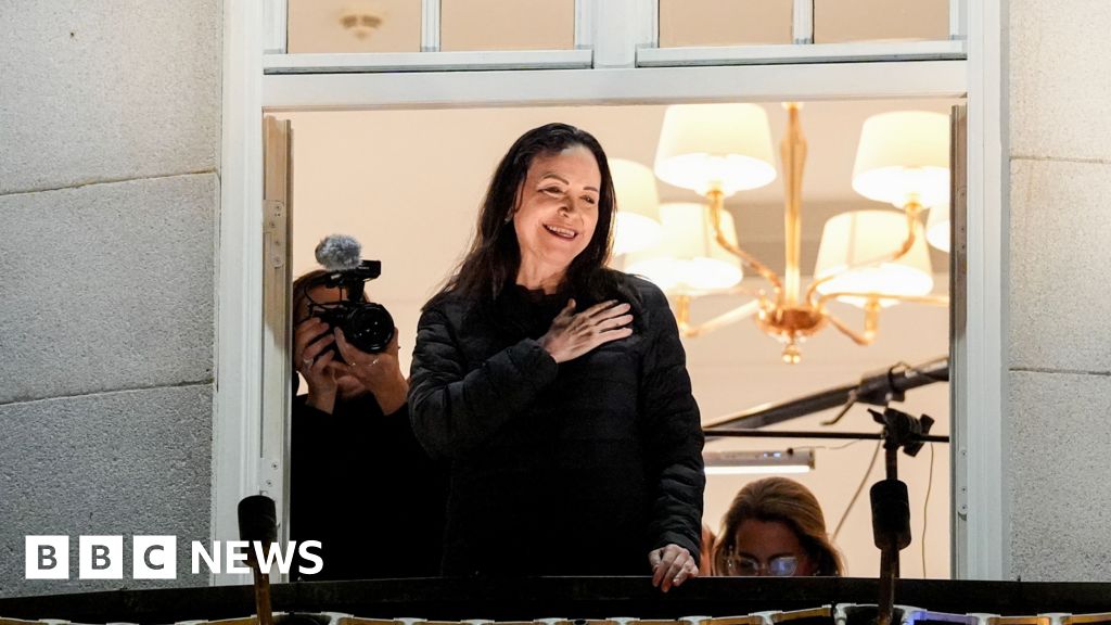 Венецуелският опозиционен лидер Мария Корина Мачадо се появи в Осло