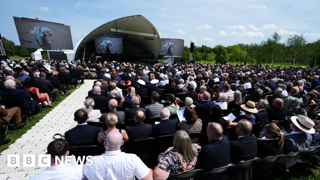 Service at the National Memorial Arboretum Honoring Forces Who Served in Iraq Service at the National Memorial Arboretum Honoring Forces Who Served in Iraq