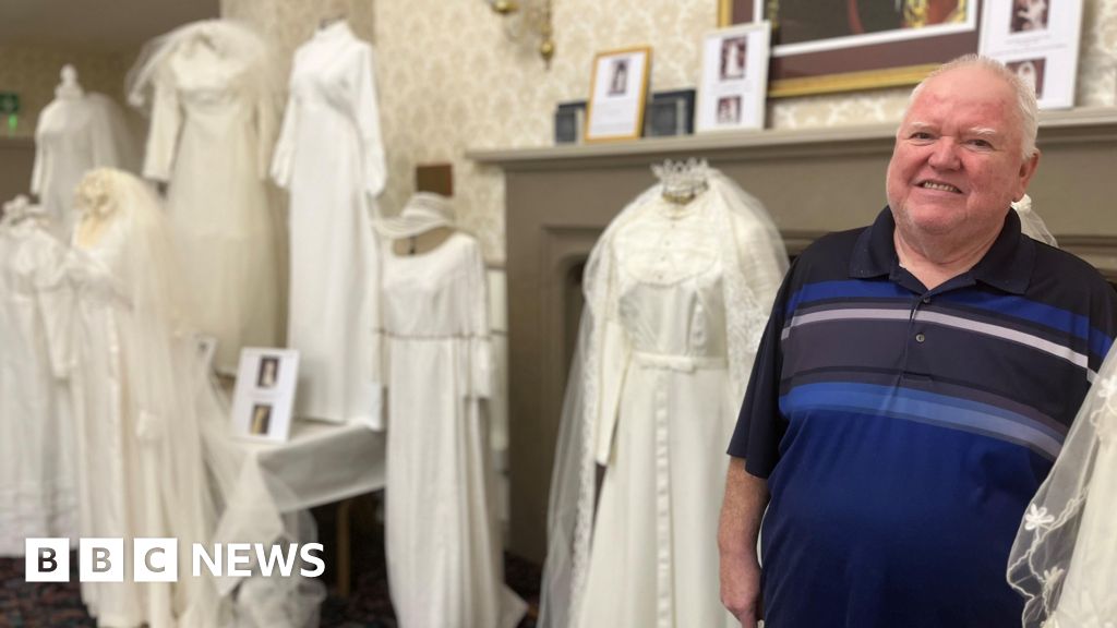 Sunderland man’s 400 wedding dress collection on tour