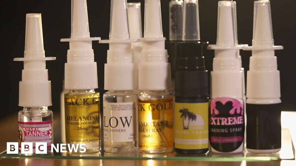 Warning over 'unlicensed' nasal tanning sprays
