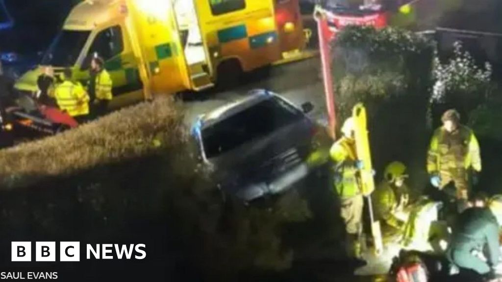 Newport: Woman trapped under car lucky to be alive, say family